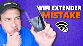 STOP making this WiFi Range Extender mistake and INSTANTLY get faster Internet [upl. by Shere724]