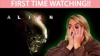 ALIEN 1979  MOVIE REACTION  FIRST TIME WATCHING [upl. by Buatti]