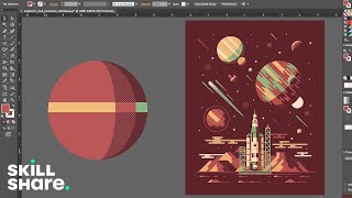 How to Make 3D Realistic Shapes in Adobe Illustrator [upl. by Perr888]