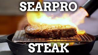 The BEST Sous Vide Steak  SearPro Torch [upl. by Gnurt]