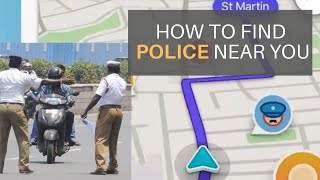 How to Use Waze App for Police Alert [upl. by Akinahs]