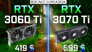 Geforce RTX 3060 Ti vs RTX 3070 Ti Test in 8 Games  1080p 1440p 2160p [upl. by Huston]