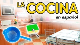 The kitchen in Spanish  Vocabulary [upl. by Aremmat]