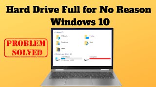 Hard Drive Full for No Reason Windows 10 [upl. by Mitinger]