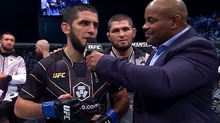 Islam Makhachev Octagon Interview  UFC 280 [upl. by Gnek789]