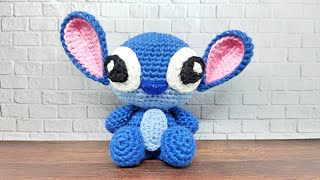 STITCH  HOW TO CROCHET  AMIGURUMI TUTORIAL [upl. by Yanehc]