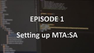 Learning to code with MTASA  Episode 1 [upl. by Ahsemac]