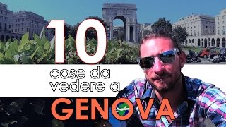 Cosa vedere a GENOVA Top 10 [upl. by Ocsic]