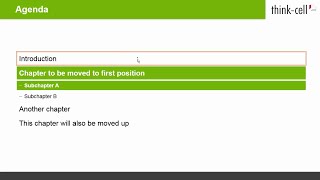 Agenda Basics thinkcell tutorials [upl. by Gennaro]