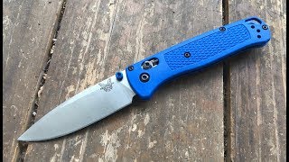 The Benchmade Bugout Pocketknife The Full Nick Shabazz Review [upl. by Tildi]