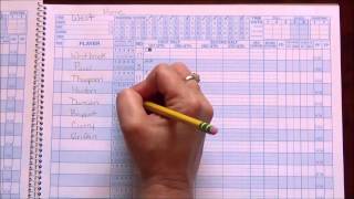 Basketball Scorebook 101 [upl. by Rheims]