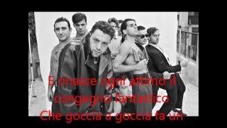 Litfiba  Goccia a goccia  Testo Lyrics [upl. by Angrist322]