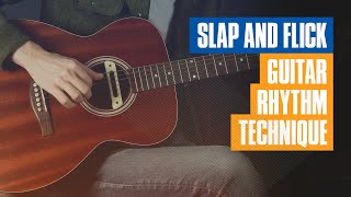 How to Slap Flick on Guitar  Guitar Tricks [upl. by Bove]