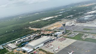 Hyderabad Rajiv Gandhi International Airport Takeoff 4K [upl. by Alilad]