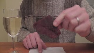 ASMR Wine Review 1  Robert Mondavi Pinot Grigio amp Beef Jerky [upl. by Oirifrop]