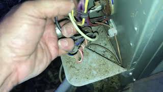 How To Replace Rheem AC Capacitor [upl. by Liborio6]