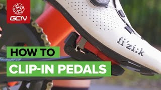 How To Use ClipIn Pedals amp Cleats  Clipless Tips For Beginners [upl. by Anaderol299]