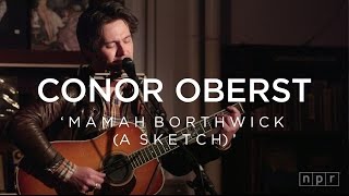 Conor Oberst Mamah Borthwick A Sketch  NPR Music Front Row [upl. by Yrrem540]