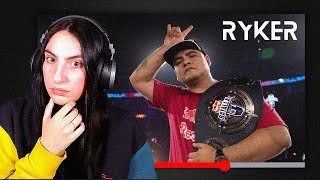 EL GOAT  REACCIÓN A ACZINO ft RYKER [upl. by Sile]