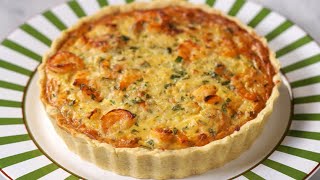 Recette  Tarte aux Crevettes 🥧🍤l [upl. by Karlee]