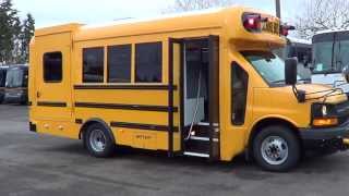 Northwest Bus Sales  NEW 2014 Chevrolet Starcraft Quest Type A Wheelchair School Bus  B13122 [upl. by Everson973]