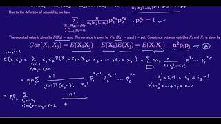 Multinomial Distribution Covariance [upl. by Lleryt94]