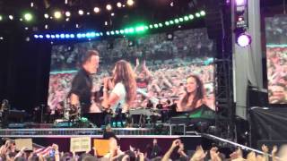 Bruce Springsteen  Dancing In The Dark  Milano 362013 [upl. by Alejna]