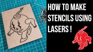 How To Make Stencils Using Lasers [upl. by Alvera]