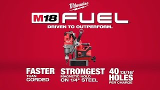 Milwaukee® M18 FUEL™ Magnetic Drill [upl. by Jaycee265]