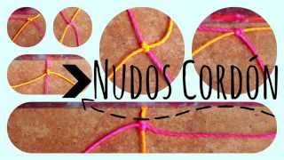 Nudos cordón ♥︎ macrame tutorial  como hacer  diy ● Knots [upl. by Tandy333]