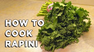 How to cook rapini [upl. by Licna]