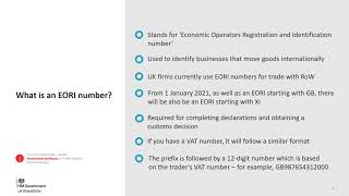 Introduction to XI EORI numbers [upl. by Alleber]