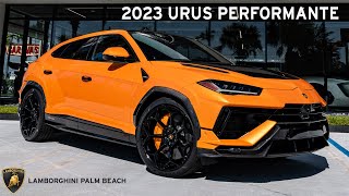 2023 Lamborghini Urus Performante  Arancio Borealis  LPB [upl. by Eittam]