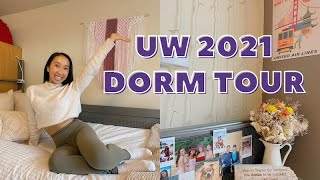 DORM TOUR 2021  UNIVERSITY OF WASHINGTON Lander Hall [upl. by Emrich]