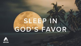 Sleep in Gods Favor How to Fall Asleep with Guided Meditation  Psalms [upl. by Assert]