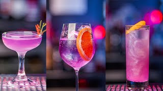 Top 5 Cocktails with Color Changing Gin [upl. by Etnecniv713]