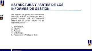 Elaboración de Informes de Gestión [upl. by Rhines857]