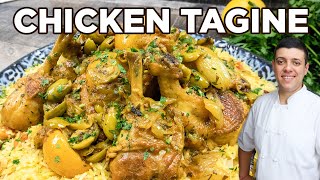 Moroccan Chicken Tagine  Recipe by Lounging with Lenny [upl. by Ogait18]