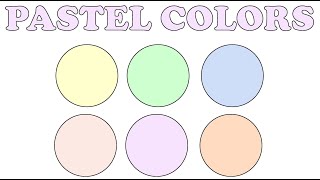 Making amp Mixing Pastel Colors The Basics of Color Mixing Episode 9 [upl. by Gnaw]