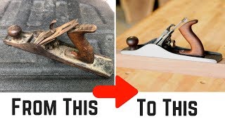 Hand Plane Restoration  How To [upl. by Medea]