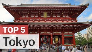 Top 5 Things to do in Tokyo [upl. by Nnylyahs]