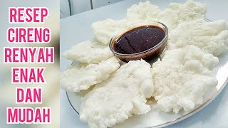 RESEP CIRENG RENYAHENAK DAN GAMPANG  ByUlis Kitchen [upl. by Meier]