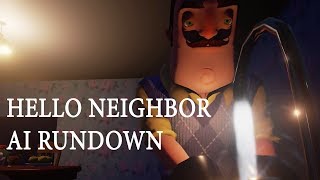 Hello Neighbor AI Rundown [upl. by Nnairak607]