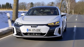 NEW Audi etron GT 2021 Suzuka Grey  DRIVING SOUND exterior amp interior awesome spec [upl. by Lock644]