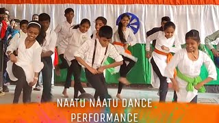 NAATU NAATU SONG DANCE  REPUBLIC DAY  SAI MODEL HIGH SCHOOL [upl. by Bremser]