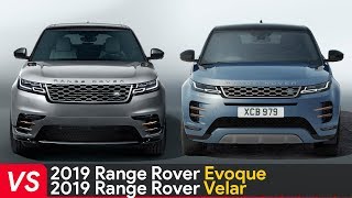 2020 Range Rover Evoque Vs Range Rover Velar ► Design amp Dimensions [upl. by Eikin738]