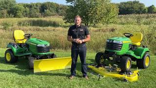 John Deere X700 Series Garden Tractor [upl. by Dronski]