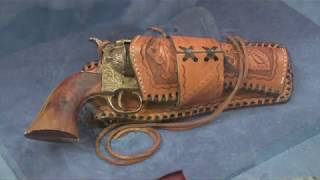 Learn How to MAke a Leather Holster Part 3 [upl. by Ailene]