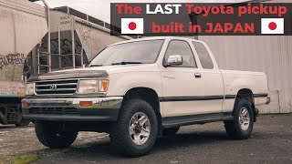 1995 Toyota T100 SR5  One of the LAST Toyota pickups made in Japan [upl. by Alvarez]