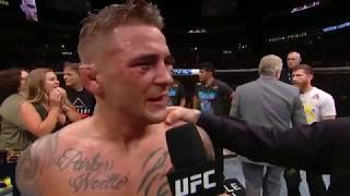 UFC 236 Dustin Poirier and Max Holloway Octagon Interview [upl. by Norwood]